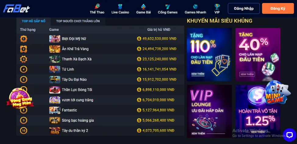 Nhận tiền thưởng iq88